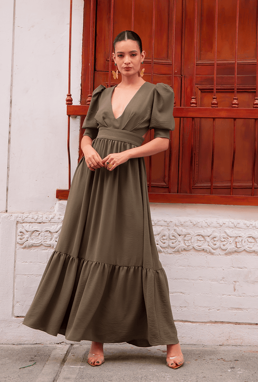 Vestido Cintura Alta | "Boheme"